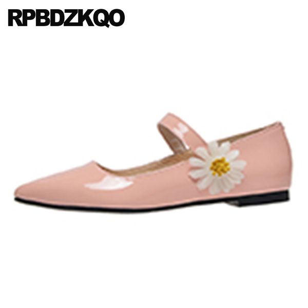 flower pointed toe women designer large size brand mary jane floral ladies beautiful flats shoes pink genuine leather cowhide, Black
flower pointed toe women designer large size brand mary jane floral ladies beautiful flats shoes pink genuine leather cowhide, Black