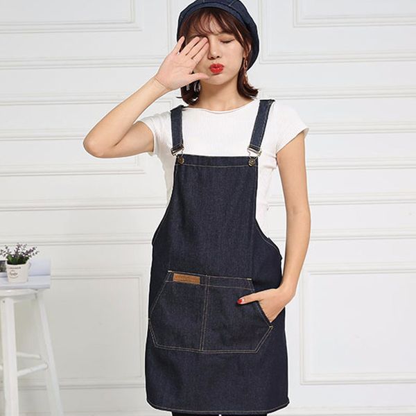 denim jean aprons with pockets for women girl chef barista bartender painter in cooking kitchen bistro cafe
denim jean aprons with pockets for women girl chef barista bartender painter in cooking kitchen bistro cafe