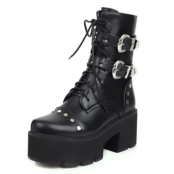 thick-soled thick-heeled metal stud high-heeled mid-calf women's boots high waterproof platform elegant thick-heeled boots, Black
thick-soled thick-heeled metal stud high-heeled mid-calf women's boots high waterproof platform elegant thick-heeled boots, Black