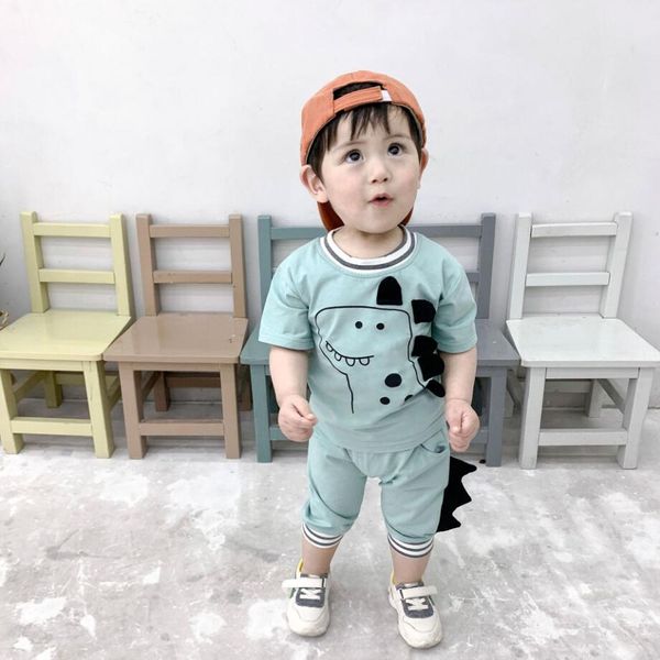 baby clothes suit kids fashion cartoon dinosaur boy cotton t shirt shorts 2pcs toddler casual clothing for 0 1 2 3 year kg-307, White
baby clothes suit kids fashion cartoon dinosaur boy cotton t shirt shorts 2pcs toddler casual clothing for 0 1 2 3 year kg-307, White