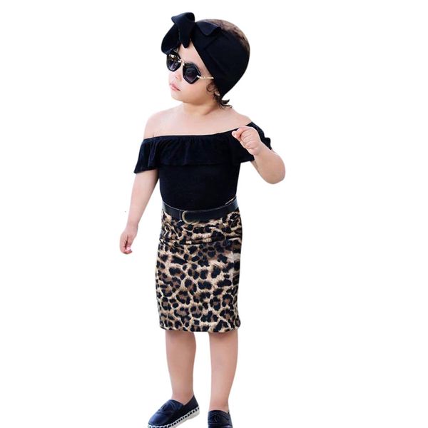 clearance excelent lovely baby girls toddler kids baby girl off should t shirt +leopard print skirt clothes set z0213, White
clearance excelent lovely baby girls toddler kids baby girl off should t shirt +leopard print skirt clothes set z0213, White