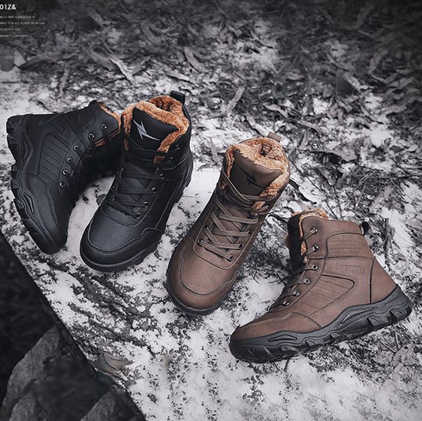 39-46 men winter boots non-slip comfortable warm 2020 snow boots men #nx810, Black
39-46 men winter boots non-slip comfortable warm 2020 snow boots men #nx810, Black