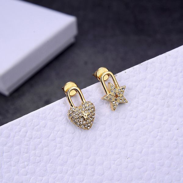 d family di home love star earrings female 2020 super fairy 925 silver needle temperament earring back, White
d family di home love star earrings female 2020 super fairy 925 silver needle temperament earring back, White