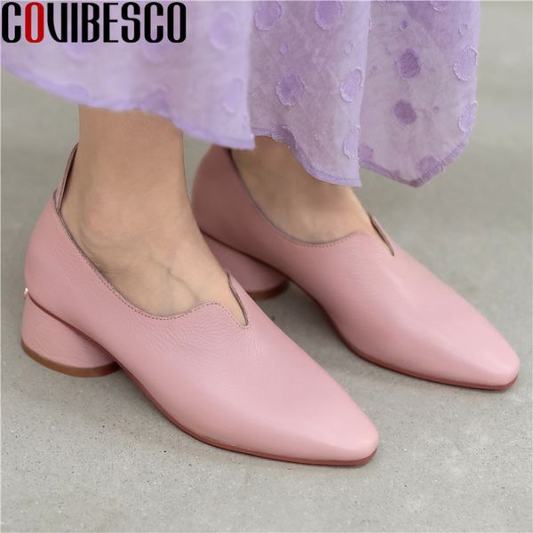 covibesco concise genuine leather women's shoes gashion 2020 summer autumn thick heels pumps wedding office lady shoes woman, Black
covibesco concise genuine leather women's shoes gashion 2020 summer autumn thick heels pumps wedding office lady shoes woman, Black