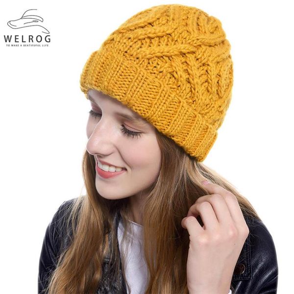 beanie/skull caps welrog solid rhombus winter coarse soft icelandic wool knitting handmade women skullies hats simple fashion headwear, Blue;gray
beanie/skull caps welrog solid rhombus winter coarse soft icelandic wool knitting handmade women skullies hats simple fashion headwear, Blue;gray