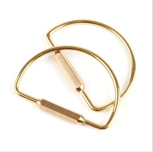 new anti-lost o c d-type keychain carabiner buckle brass key ring buckle carabiner waist belt clip hanging keyring outdoor tools, Silver
new anti-lost o c d-type keychain carabiner buckle brass key ring buckle carabiner waist belt clip hanging keyring outdoor tools, Silver