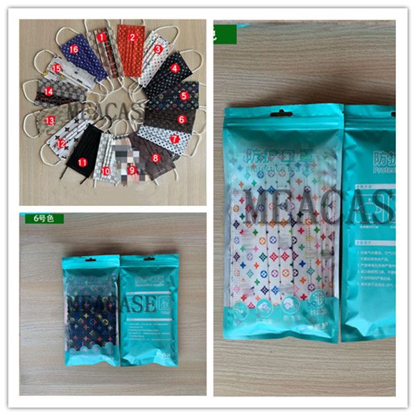 10pcs/pack disposible fashion face mask letters print non-woven designer mouth masks boutique adults outdoor cycling face cover sale d81001, Blue
10pcs/pack disposible fashion face mask letters print non-woven designer mouth masks boutique adults outdoor cycling face cover sale d81001, Blue
