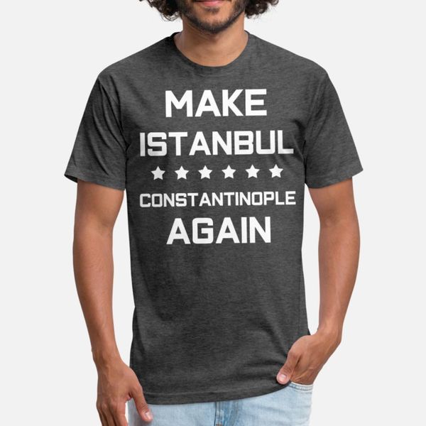 make istanbul constantinople again t shirt men personalized tee shirt round collar unique fitness humor spring cool shirt
make istanbul constantinople again t shirt men personalized tee shirt round collar unique fitness humor spring cool shirt