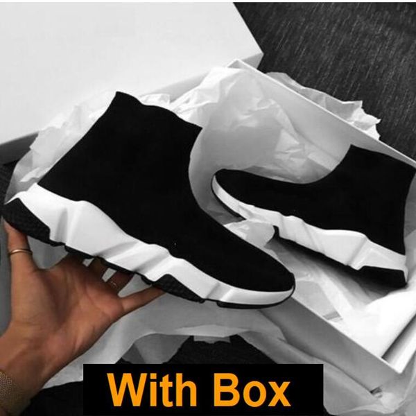 sock runners with box socks speed trainers knit paris sock shoes sock knit triple s boots trainers runner sneakers size 36-45 men women, Black
sock runners with box socks speed trainers knit paris sock shoes sock knit triple s boots trainers runner sneakers size 36-45 men women, Black