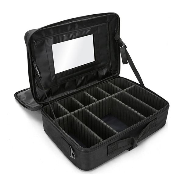 cosmetic bags & cases makeup bag large capacity women professional portable make up organizer multilayer storage for manicure
cosmetic bags & cases makeup bag large capacity women professional portable make up organizer multilayer storage for manicure