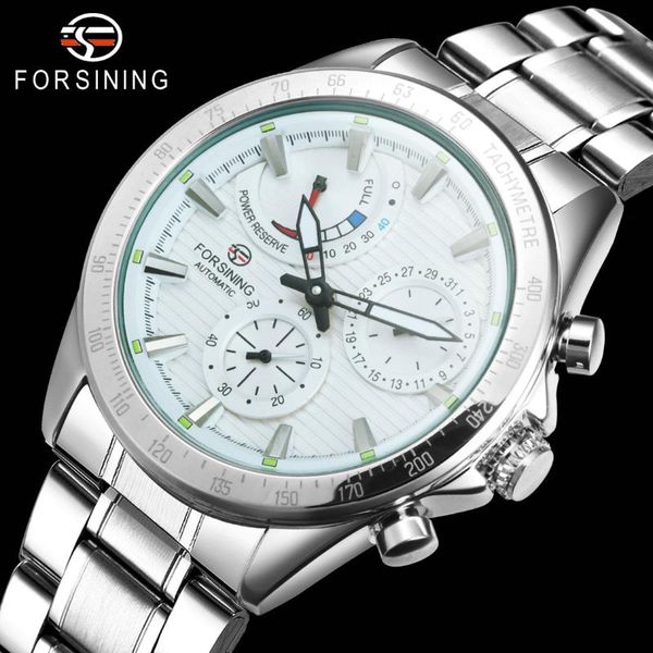 forsining automatic mechanical watches for men classic stainless steel band calendar wristwatch mens steampunk business clock, Slivery;brown
forsining automatic mechanical watches for men classic stainless steel band calendar wristwatch mens steampunk business clock, Slivery;brown