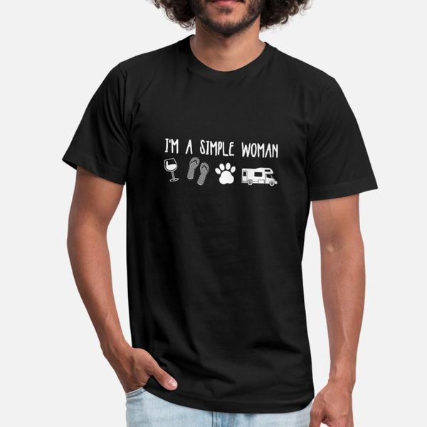 i'm a simple woman wine flip flops dog camping tee t shirt men customize tee shirt round neck letters cute new style spring outfit shir
i'm a simple woman wine flip flops dog camping tee t shirt men customize tee shirt round neck letters cute new style spring outfit shir