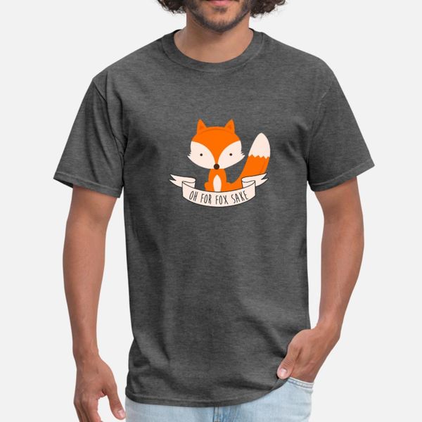 oh for fox sake t shirt men design short sleeve s-xxxl homme gift comical summer standard shirt, White;black
oh for fox sake t shirt men design short sleeve s-xxxl homme gift comical summer standard shirt, White;black