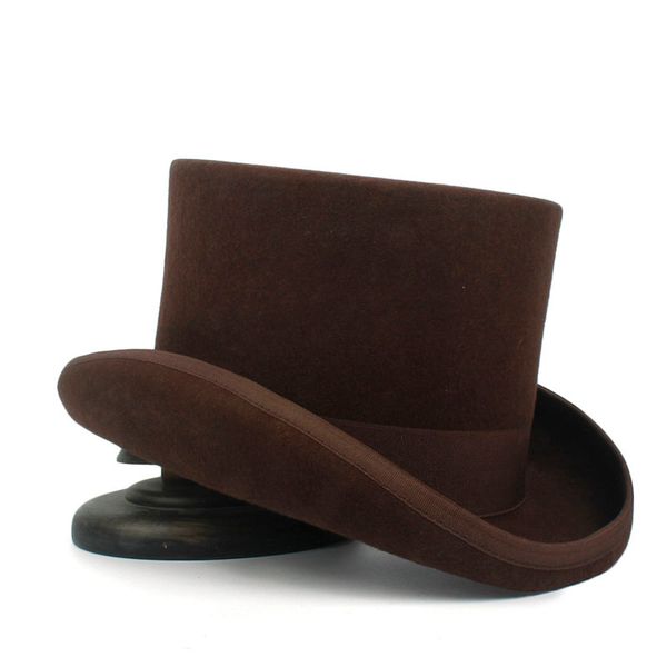 hat 15cm 4 size wool women men fedora hat magician coffee steampunk cosplay punk party caps dropshipping, Blue;gray
hat 15cm 4 size wool women men fedora hat magician coffee steampunk cosplay punk party caps dropshipping, Blue;gray