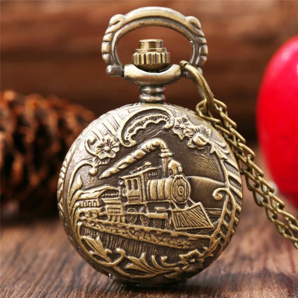 vintage retro bronze watches 3d locomotive design quartz small size pocket watch with sweater necklace chain gift to men women timepiece, Slivery;golden
vintage retro bronze watches 3d locomotive design quartz small size pocket watch with sweater necklace chain gift to men women timepiece, Slivery;golden