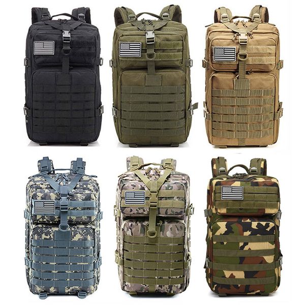 outdoor bags 45l large capacity men army tactical backpacks rucksack 3p molle pack for trekking camping climbing hunting bag
outdoor bags 45l large capacity men army tactical backpacks rucksack 3p molle pack for trekking camping climbing hunting bag
