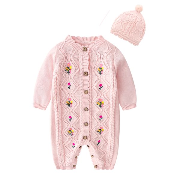 winter pink floral knitted baby girls rompers long sleeve infantil kids bebes jumpsuits outfits autumn toddler playsuits clothes, White
winter pink floral knitted baby girls rompers long sleeve infantil kids bebes jumpsuits outfits autumn toddler playsuits clothes, White