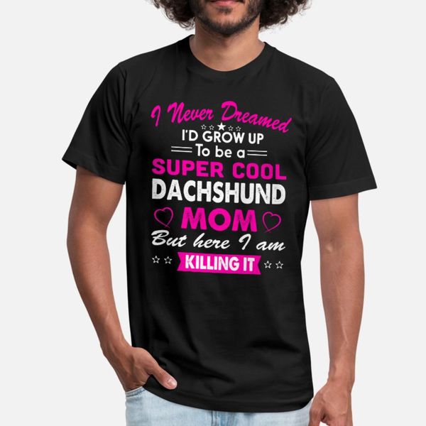 super cool такса мама t shirt men сыпучей футболочка круглого воротник основной твердые сыпучая дышащая весна осень pattern
super cool такса мама t shirt men сыпучей футболочка круглого воротник основной твердые сыпучая дышащая весна осень pattern