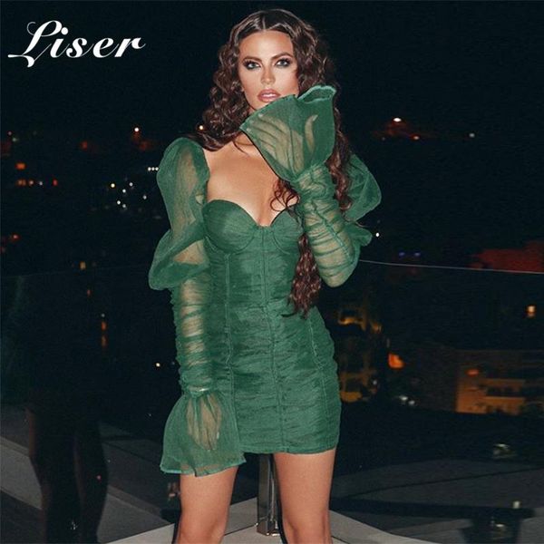 liser 2020 new summer women dress strapless draped green mini dress bodycon elegant club celebrity party dresses vestidos, Black;gray
liser 2020 new summer women dress strapless draped green mini dress bodycon elegant club celebrity party dresses vestidos, Black;gray