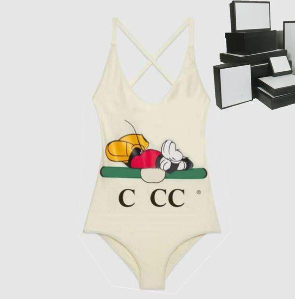 20SS Summer Swimwear Made In Italy Sexy One-piece Bikini for Women Swimsuit Cartoon Printed Beach Backless Bathing Suits S-XL Without Box
20SS Summer Swimwear Made In Italy Sexy One-piece Bikini for Women Swimsuit Cartoon Printed Beach Backless Bathing Suits S-XL Without Box