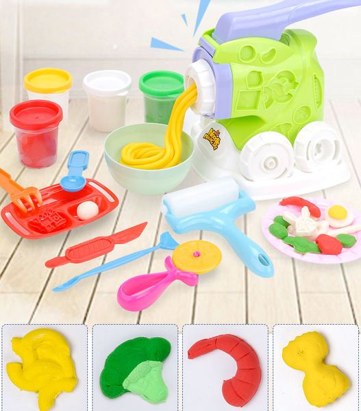 children pretend role play house simulation colorful clay suit diy handmade noodle maker mud kitchen kids girls educational toy
children pretend role play house simulation colorful clay suit diy handmade noodle maker mud kitchen kids girls educational toy