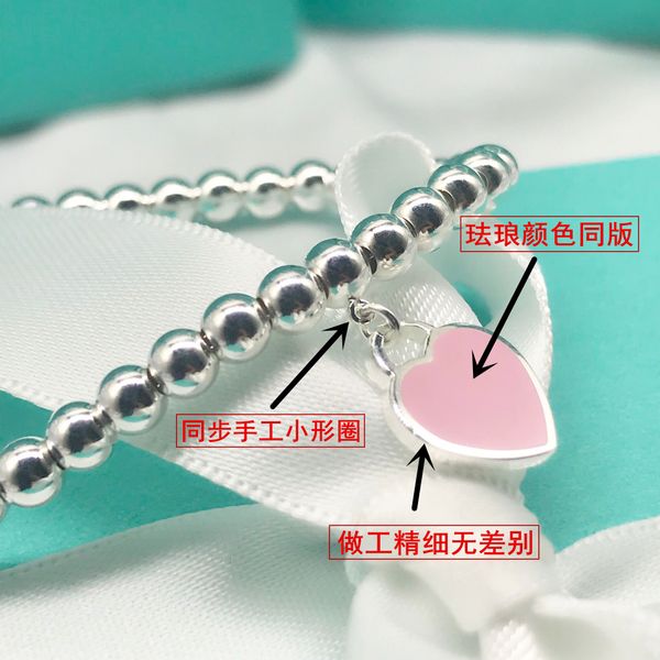 925 sterling silver buddha t home internet celebrity round beads enamel red heart blue pink heart-shaped bracelet for women, Golden;silver
925 sterling silver buddha t home internet celebrity round beads enamel red heart blue pink heart-shaped bracelet for women, Golden;silver