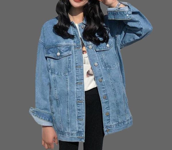 2019 basic winter for jeans jacket women denim coat loose casual outwear y200101, Black;brown
2019 basic winter for jeans jacket women denim coat loose casual outwear y200101, Black;brown