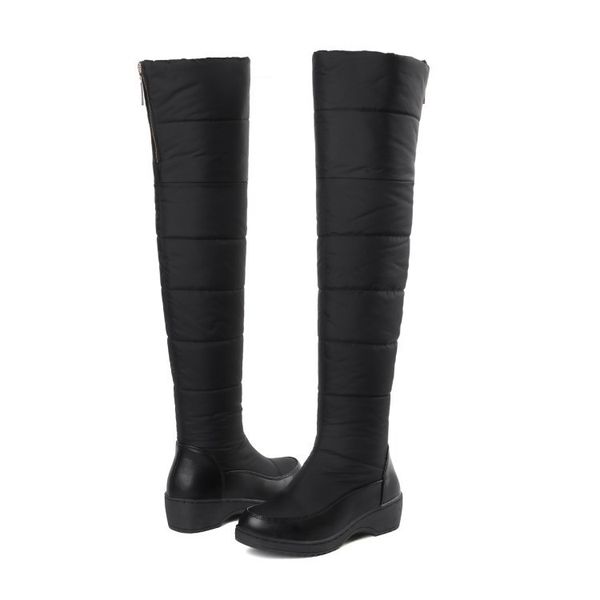 boots pxelena 2021 keep warm thigh high snow women platform non slip shoes thick fur over the knee waterproof 35-44, Black
boots pxelena 2021 keep warm thigh high snow women platform non slip shoes thick fur over the knee waterproof 35-44, Black