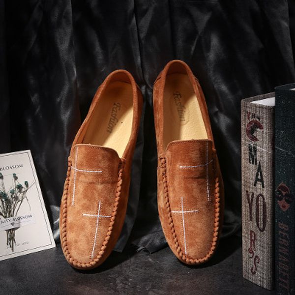 2020 designer shoes for men plus size slip-on leather shoes casual camel male driving moccasin soft non-slip loafers, Black
2020 designer shoes for men plus size slip-on leather shoes casual camel male driving moccasin soft non-slip loafers, Black