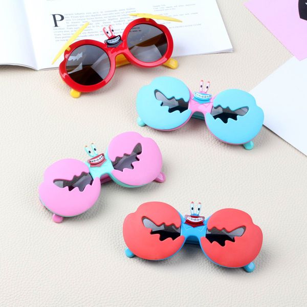 2020 children polarized sunglasses baby cartoon crab flip glasses anti-uv glasses for kids boys and girls, White;black
2020 children polarized sunglasses baby cartoon crab flip glasses anti-uv glasses for kids boys and girls, White;black