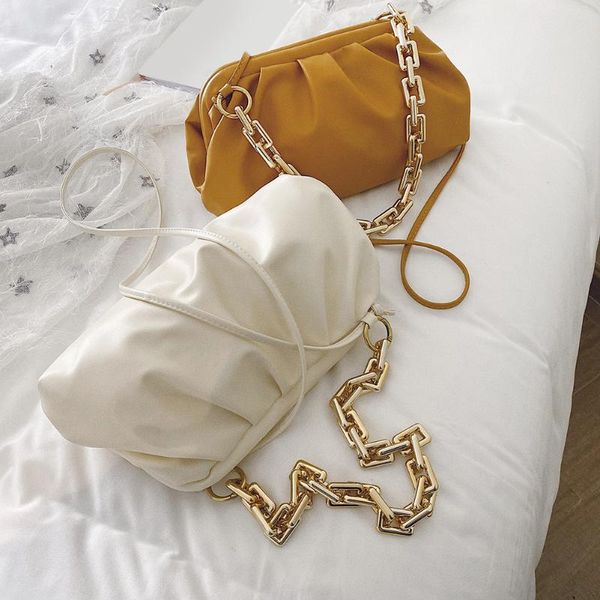 elegant women chain shoulder bags pu leather cloud messenger party evening clutch handbag
elegant women chain shoulder bags pu leather cloud messenger party evening clutch handbag