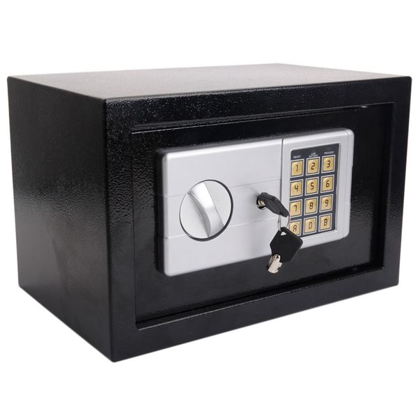 12.5 Inch Electronic Digital Lock Keypad Safe Box Cash Jewelry Gun Safe Box L Office