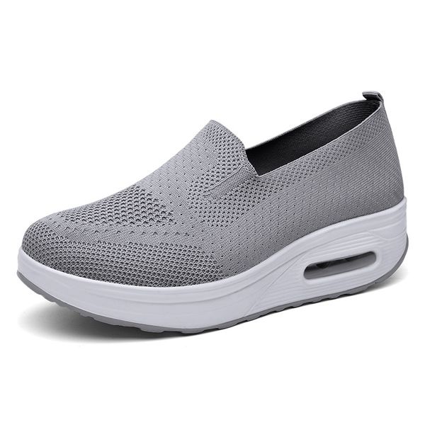 women casual shoes flat platform summer mesh breathable lightweight fashion female waliking sneakers slip on plus size 35-42, Black
women casual shoes flat platform summer mesh breathable lightweight fashion female waliking sneakers slip on plus size 35-42, Black
