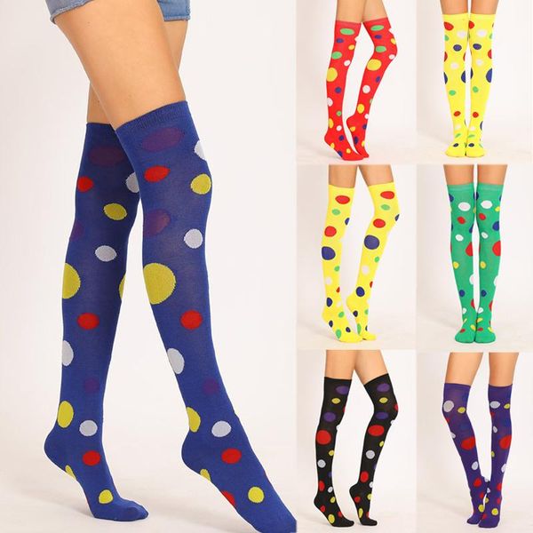 clown stockings polka dot yellow green red over the knee socks acrylic cotton 53cm halloween christmas girl stocking gift dhb1508
clown stockings polka dot yellow green red over the knee socks acrylic cotton 53cm halloween christmas girl stocking gift dhb1508