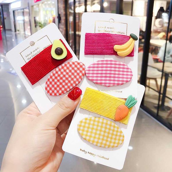 2pcs/set new winter children cute lattice geometric fresh fruit hairpins girls colors barrettes hair clips kids hair accessories, Slivery;white
2pcs/set new winter children cute lattice geometric fresh fruit hairpins girls colors barrettes hair clips kids hair accessories, Slivery;white