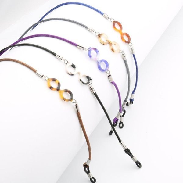 acrylic glasses model charm colorful wax rope for reading glasses adjustable end sunglasses lanyard strap necklace eyeglass cord, Silver
acrylic glasses model charm colorful wax rope for reading glasses adjustable end sunglasses lanyard strap necklace eyeglass cord, Silver