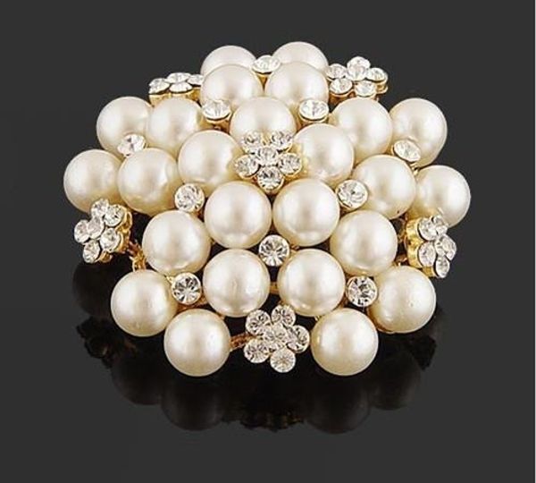 2020 tone faux pearl&crystal flower pin brooch wedding costume brooch b028 vintage imitation pearl flower bridal bouquet pin, Gray
2020 tone faux pearl&crystal flower pin brooch wedding costume brooch b028 vintage imitation pearl flower bridal bouquet pin, Gray