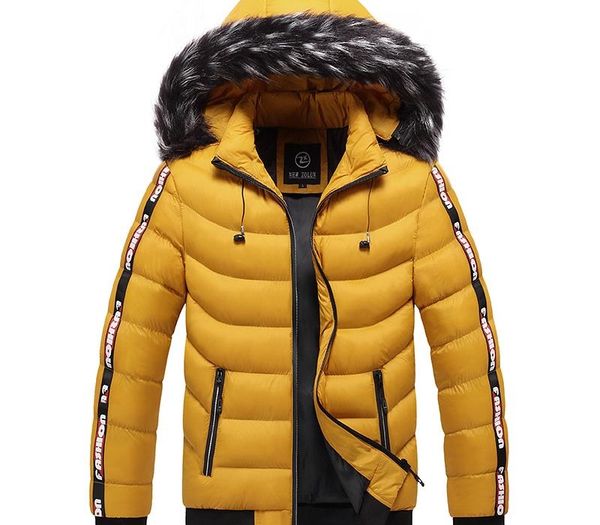 winter parka men's solid jacket brand thick warm parkas hooded coat male zipper jackets outwear jaqueta masculina size l-5xl, Black
winter parka men's solid jacket brand thick warm parkas hooded coat male zipper jackets outwear jaqueta masculina size l-5xl, Black