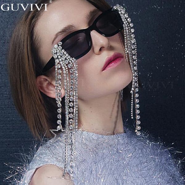 tassel rhinestones sunglasses women 2020 rectangle sunglasses steampunk sun glasses diamond eyeglasses uv400, White;black
tassel rhinestones sunglasses women 2020 rectangle sunglasses steampunk sun glasses diamond eyeglasses uv400, White;black