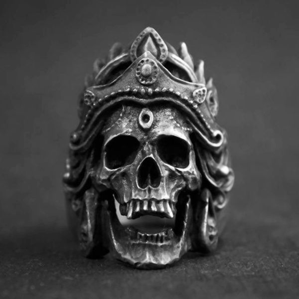metal rings men's high-grade personality hyperbole accessories gifts domineering person crown molding skull ring, Golden;silver
metal rings men's high-grade personality hyperbole accessories gifts domineering person crown molding skull ring, Golden;silver