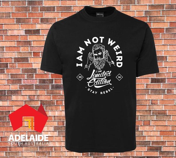 2020 100% cotton t-shirt 2016 dtg printed im not weird im a limited edition beard tee shirt
2020 100% cotton t-shirt 2016 dtg printed im not weird im a limited edition beard tee shirt