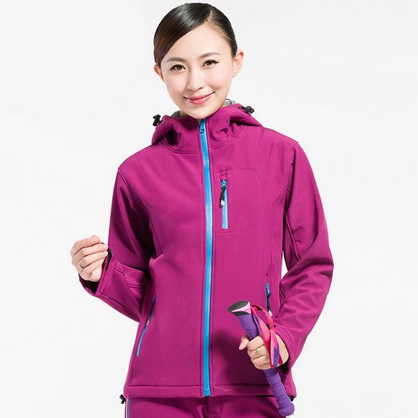 outdoor camping hiking female jackets fleece softshell waterproof women's windbreaker trekking ski sport jacket, Blue;black
outdoor camping hiking female jackets fleece softshell waterproof women's windbreaker trekking ski sport jacket, Blue;black