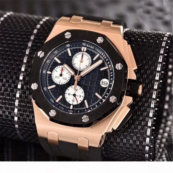 new men's chronograph watch japanese quartz rubber strap sports men mens watch watches ing, Slivery;brown
new men's chronograph watch japanese quartz rubber strap sports men mens watch watches ing, Slivery;brown