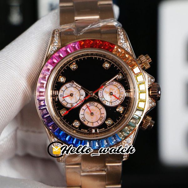 new 116595 rbow automatic mens watch black dial gold subdial rainbow diamond bezel rose gold bracelet no chronograph watches hello_watch, Slivery;brown
new 116595 rbow automatic mens watch black dial gold subdial rainbow diamond bezel rose gold bracelet no chronograph watches hello_watch, Slivery;brown