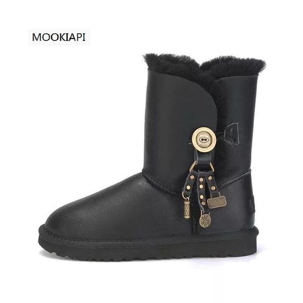 2020 chinese brand women's snow boots, real sheepskin, 100% natural wool, delivery of the latest shoes, 6 colors, Black
2020 chinese brand women's snow boots, real sheepskin, 100% natural wool, delivery of the latest shoes, 6 colors, Black