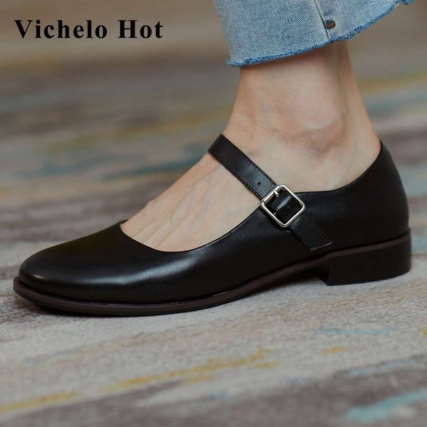 vichelo 2020 early autumn new arrival natural leather round toe low heel comfortable shoes women beauty lady party pumps l32, Black
vichelo 2020 early autumn new arrival natural leather round toe low heel comfortable shoes women beauty lady party pumps l32, Black
