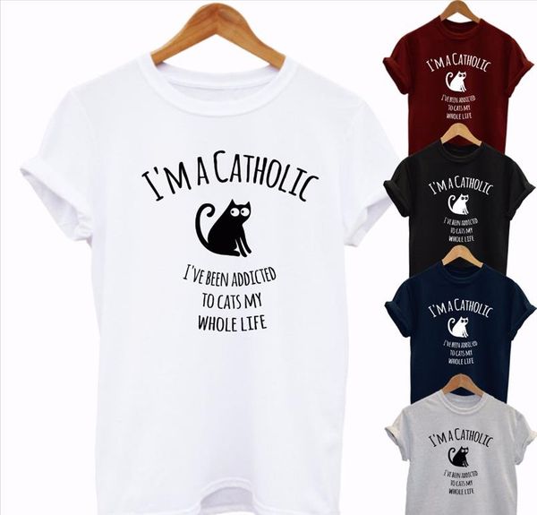 women shirt cat gift crazy lady pet cats cute mens ladies t shirt gift more size and colors b044, White
women shirt cat gift crazy lady pet cats cute mens ladies t shirt gift more size and colors b044, White