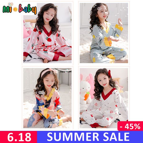 girl home clothes long sleeve silk simulation suit children ice silk pajamas spring and summer, Blue;red
girl home clothes long sleeve silk simulation suit children ice silk pajamas spring and summer, Blue;red
