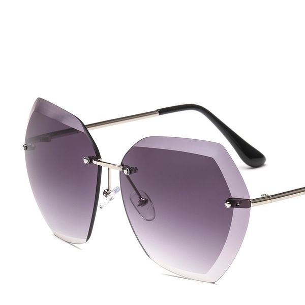 designer new sunglasses trend glasses ladies uv protection sunglasses rimless metal sunglasses ing, White;black
designer new sunglasses trend glasses ladies uv protection sunglasses rimless metal sunglasses ing, White;black