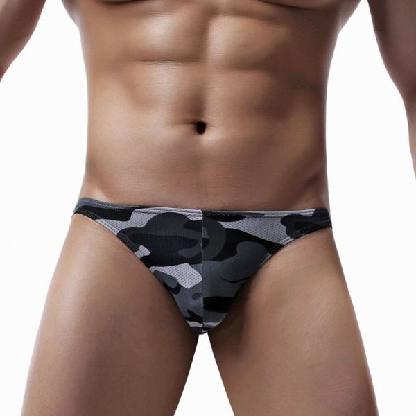 men underwear briefs shorts camouflage panties man breathable low waist u convex pouch underpants cueca masculinas s-xl, Black;white
men underwear briefs shorts camouflage panties man breathable low waist u convex pouch underpants cueca masculinas s-xl, Black;white
